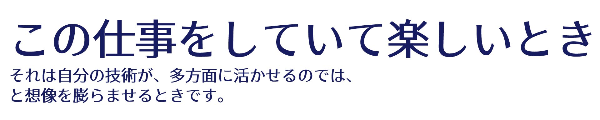 仕事内容